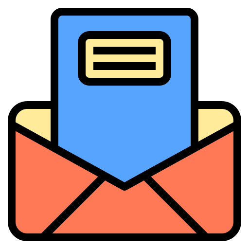 email Phatplus Lineal Color icono