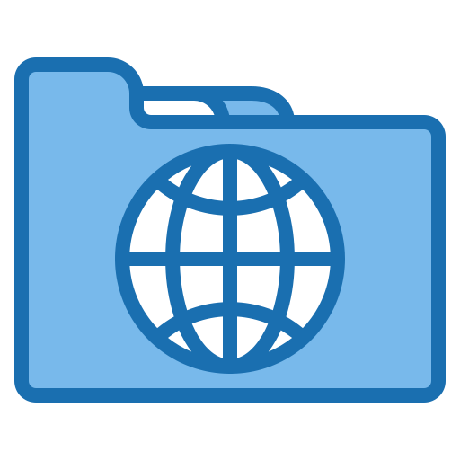 Folder Phatplus Blue icon