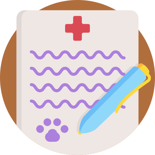 Prescription Detailed Flat Circular Flat icon