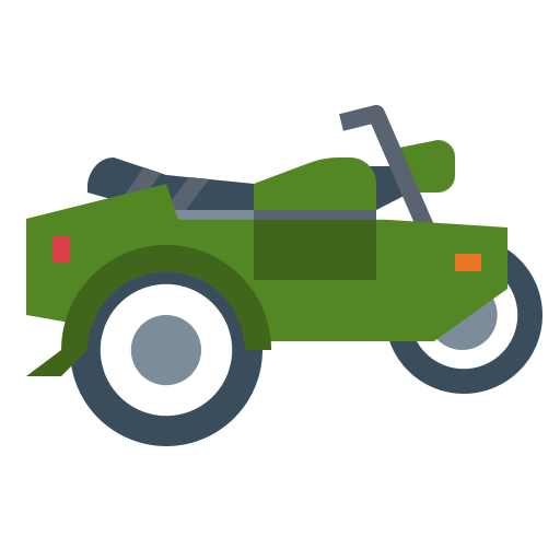 motocicleta Generic Flat Ícone