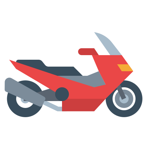Скутер Generic Flat иконка