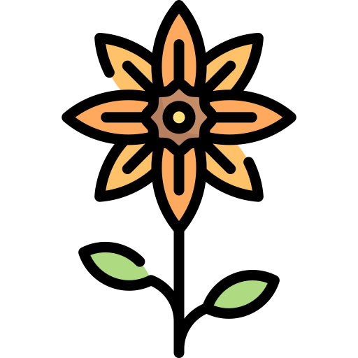 꽃 Special Lineal color icon