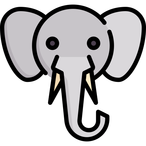 elefante Special Lineal color icona