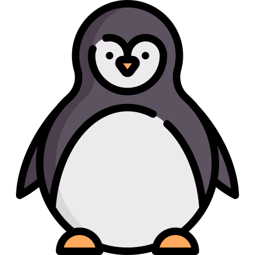 Пингвин Special Lineal color иконка