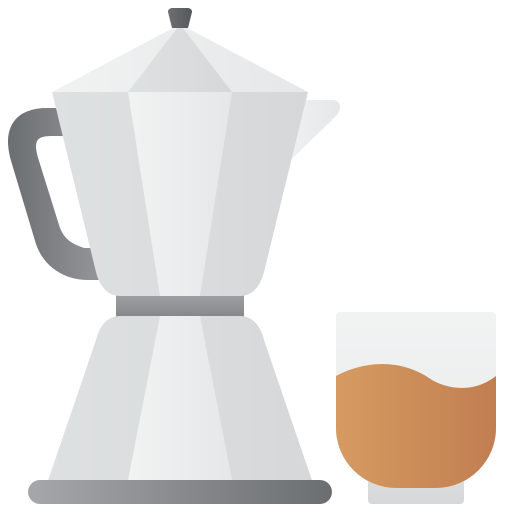koffiepot Amethys Design Flat icoon