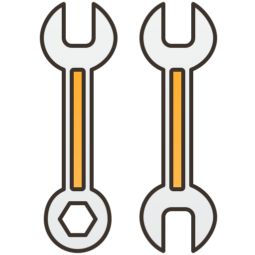 Wrench Amethys Design Lineal Color icon
