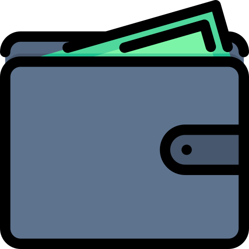 Wallet Kosonicon Lineal color icon