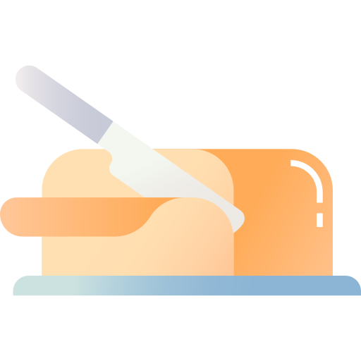 Butter Generic Flat Gradient icon