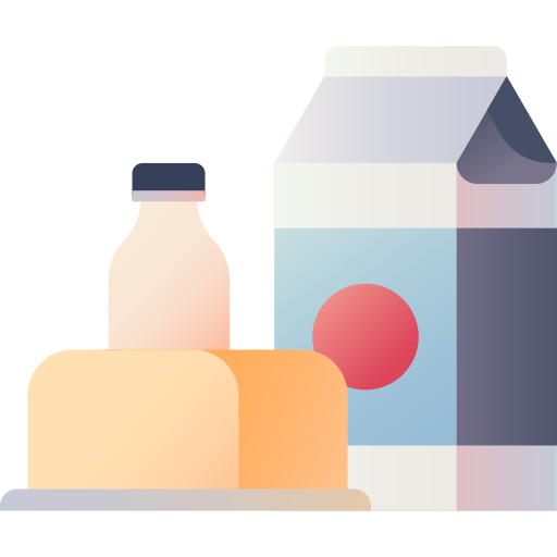 Dairy products Generic Flat Gradient icon