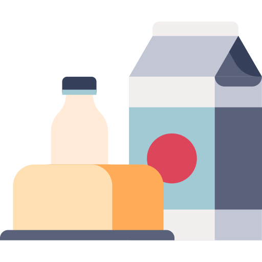 Dairy products Chanut is Industries Flat icon