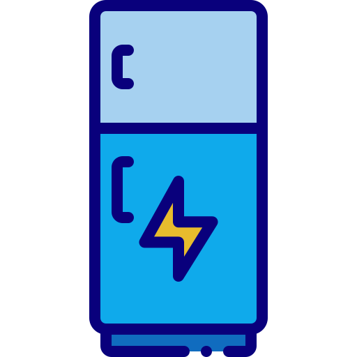 refrigerador Berkahicon Lineal Color icono