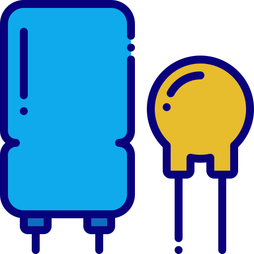 kondensator Berkahicon Lineal Color icon