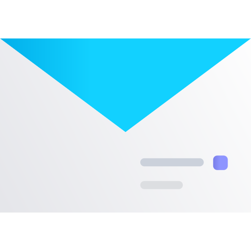 e-mail SBTS2018 Flat ikona