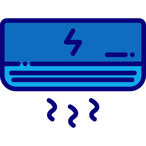 klimatyzator Berkahicon Lineal Color ikona