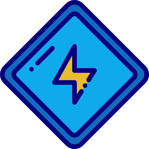 señal de advertencia Berkahicon Lineal Color icono