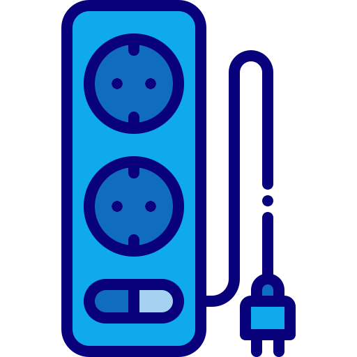 cable de extensión Berkahicon Lineal Color icono
