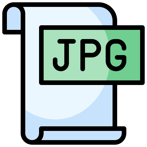 jpg-datei Generic Outline Color icon