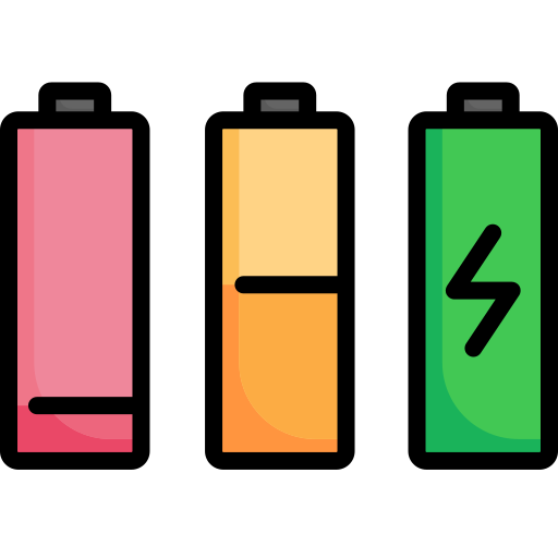 batteriestatus Kosonicon Lineal color icon