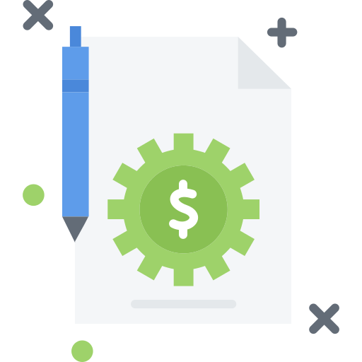 Online contract Generic Flat icon