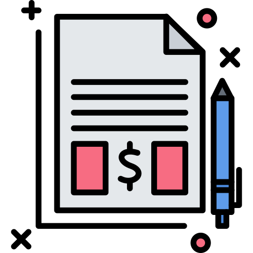 Online contract Generic Outline Color icon