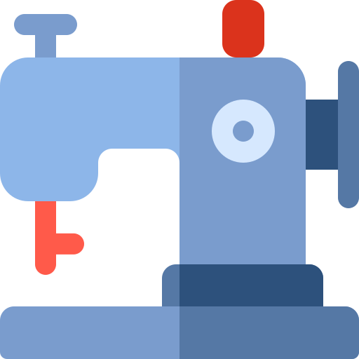 nähmaschine Basic Rounded Flat icon