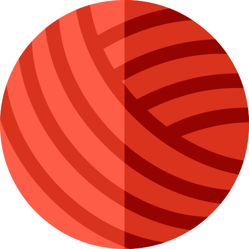 Шерстяной мяч Basic Rounded Flat иконка