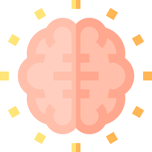 Мозг Basic Straight Flat иконка