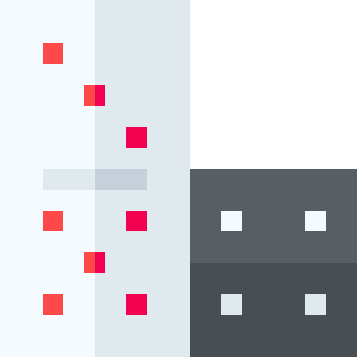 domino's Basic Straight Flat icoon