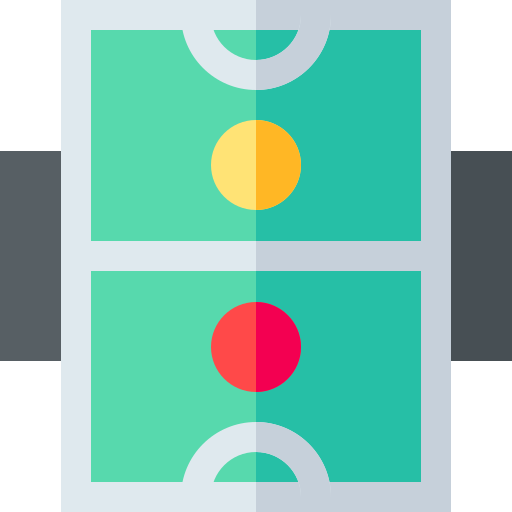 airhockey Basic Straight Flat icon