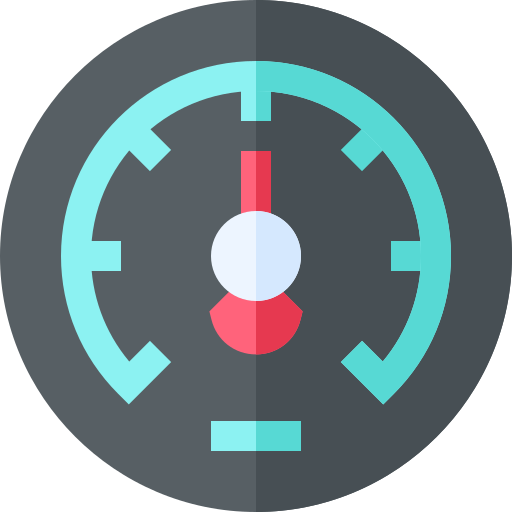 barometer Basic Straight Flat icon