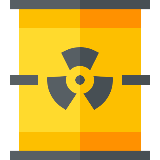radioaktywny Basic Straight Flat ikona