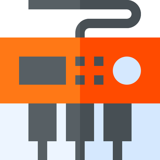 elektrisches klavier Basic Straight Flat icon