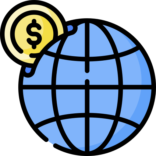 世界経済 Special Lineal color icon