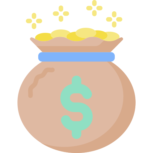 Money bag Special Flat icon