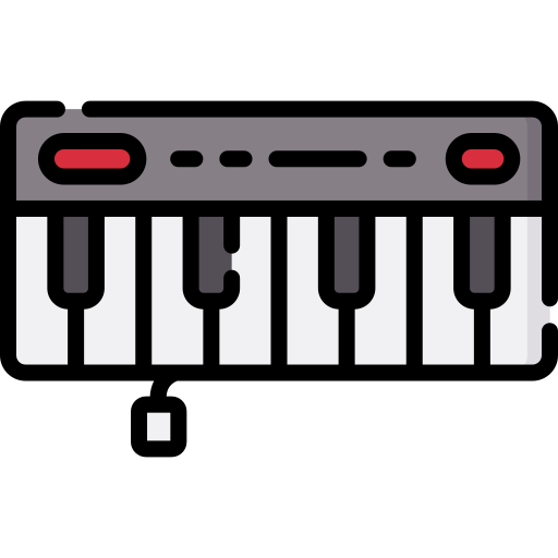 pianoforte Special Lineal color icona