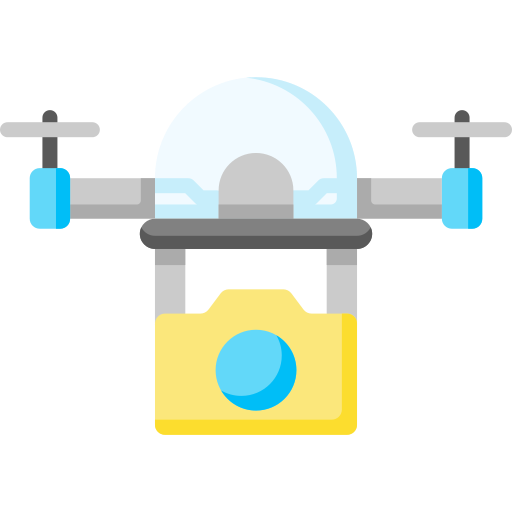 drone de cámara Special Flat icono