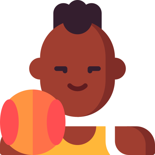 giocatore di basket Special Flat icona