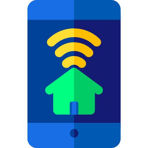 Smart home Basic Rounded Flat icon