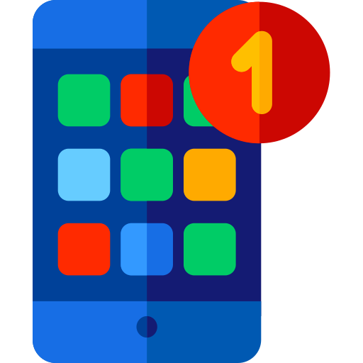 aplicaciones Basic Rounded Flat icono