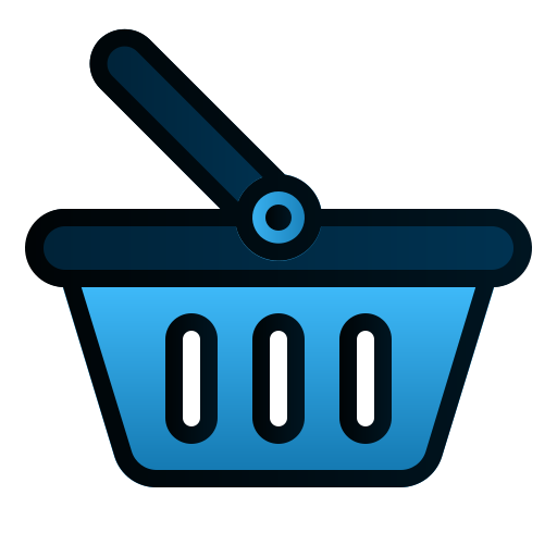 Shopping basket Andinur Lineal Color Gradient icon