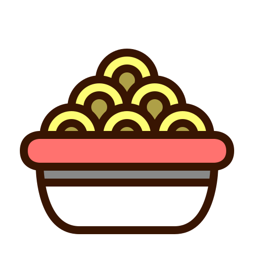 Noodles Generic Outline Color icon