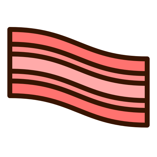 bacon Generic Outline Color Icône