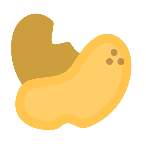 gebratene kartoffeln Generic Flat icon