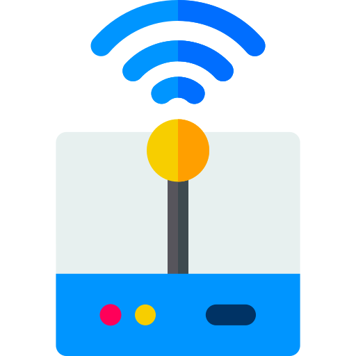 wi-fi Basic Rounded Flat icon