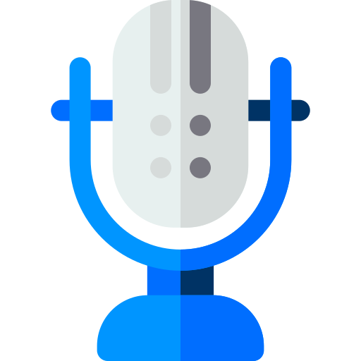 audio Basic Rounded Flat ikona