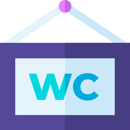 Wc Basic Straight Flat icon