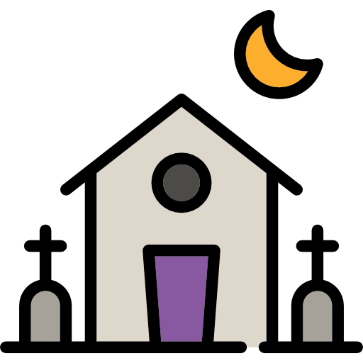 Haunted house Special Lineal color icon