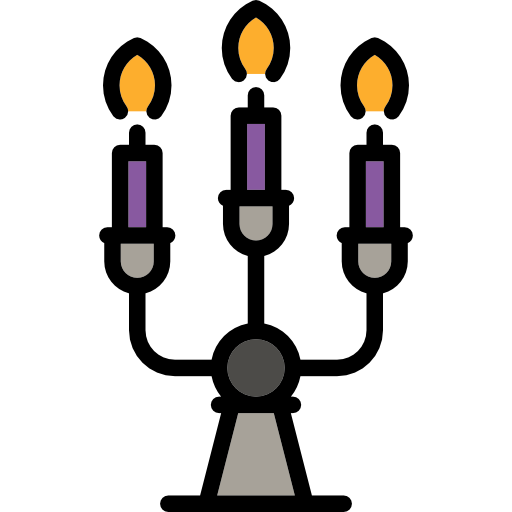 candelabro Special Lineal color icono