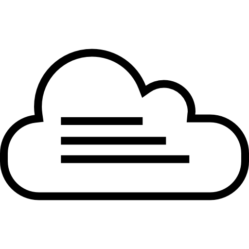 Cloud computing Alfredo Hernandez Thin line icon