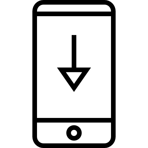 smartfon Alfredo Hernandez Thin line ikona